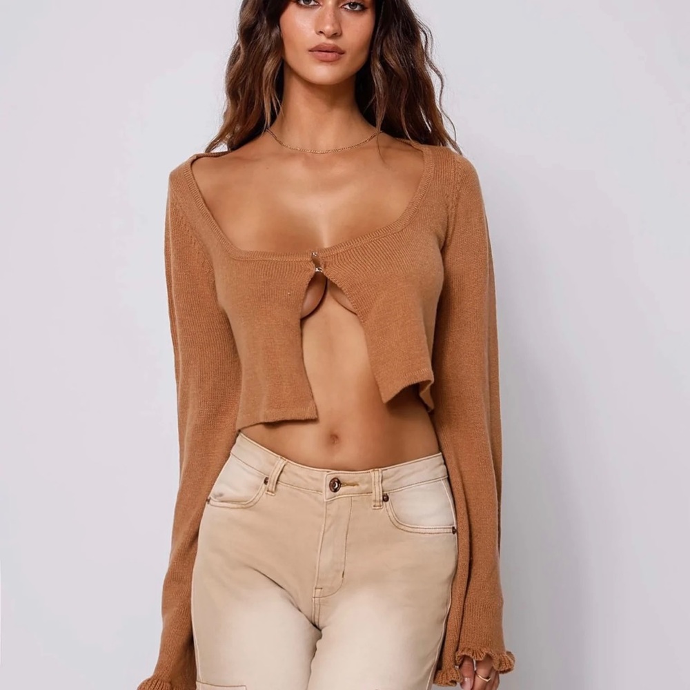 NWT April Crop Top Sweater
